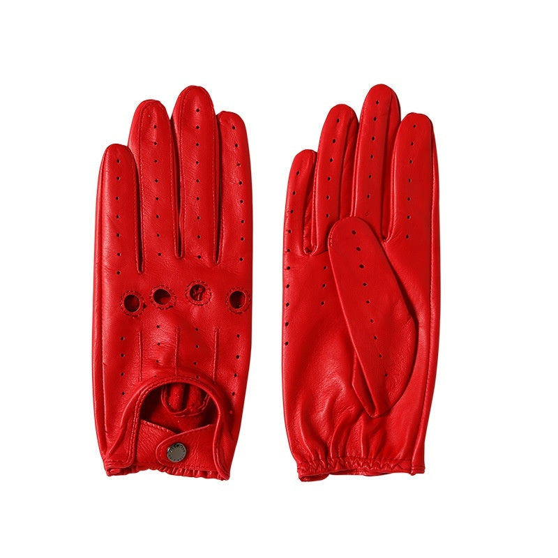 The Vanguard Rider | Leather Sheepskin Gloves