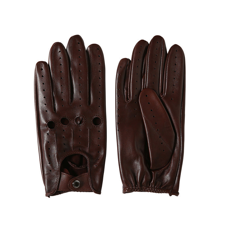 The Vanguard Rider | Leather Sheepskin Gloves