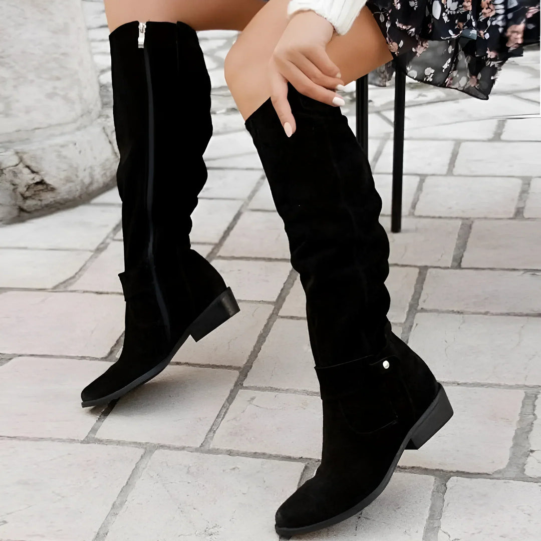 NADIA | SUEDE BOOTS