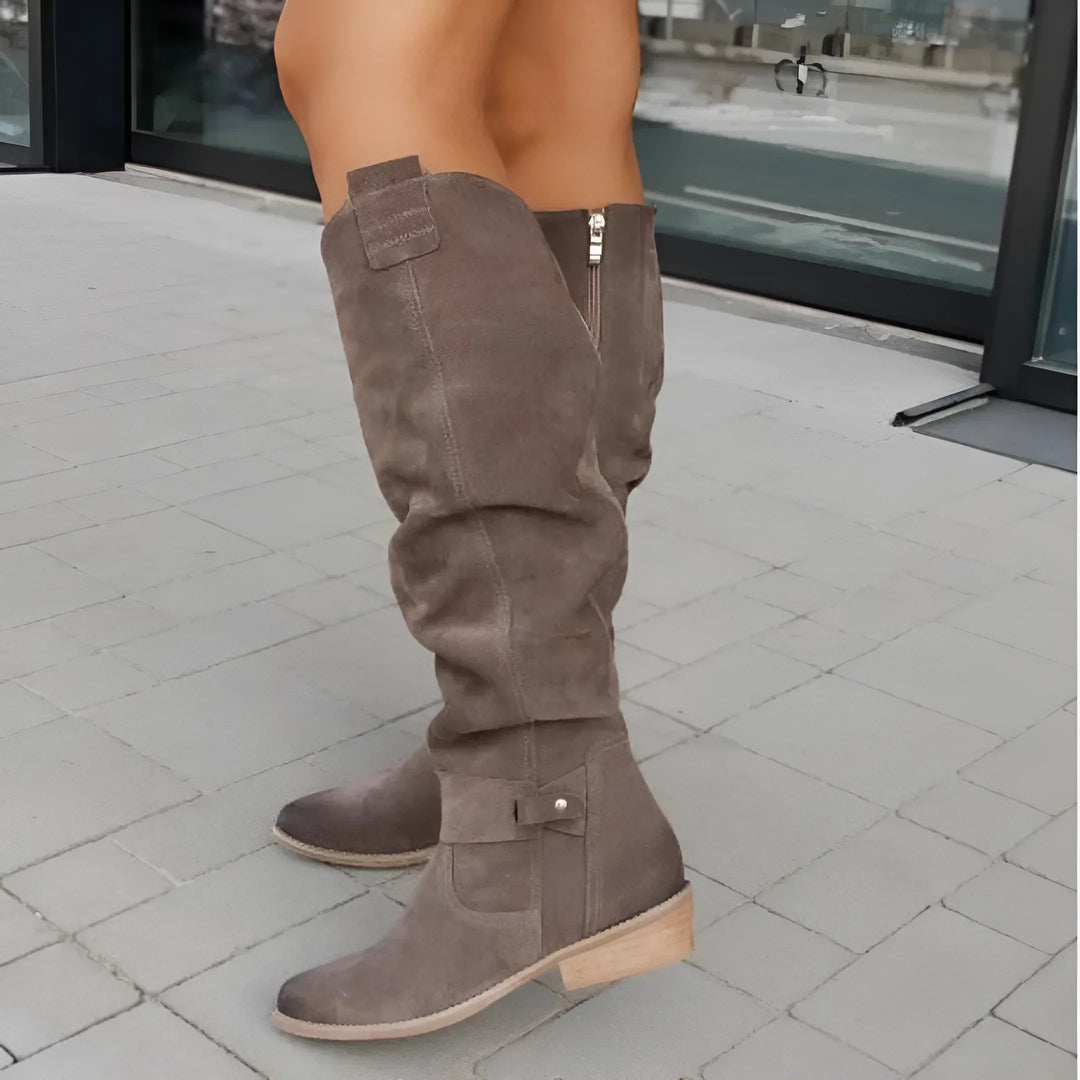 NADIA | SUEDE BOOTS