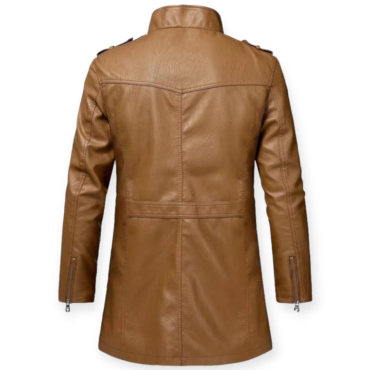 HENRY | LEATHER COAT