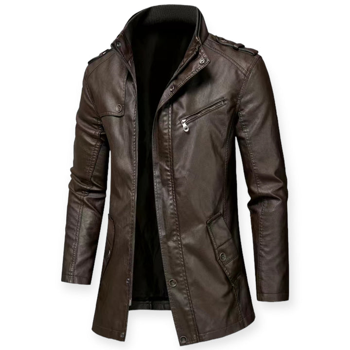 HENRY | LEATHER COAT