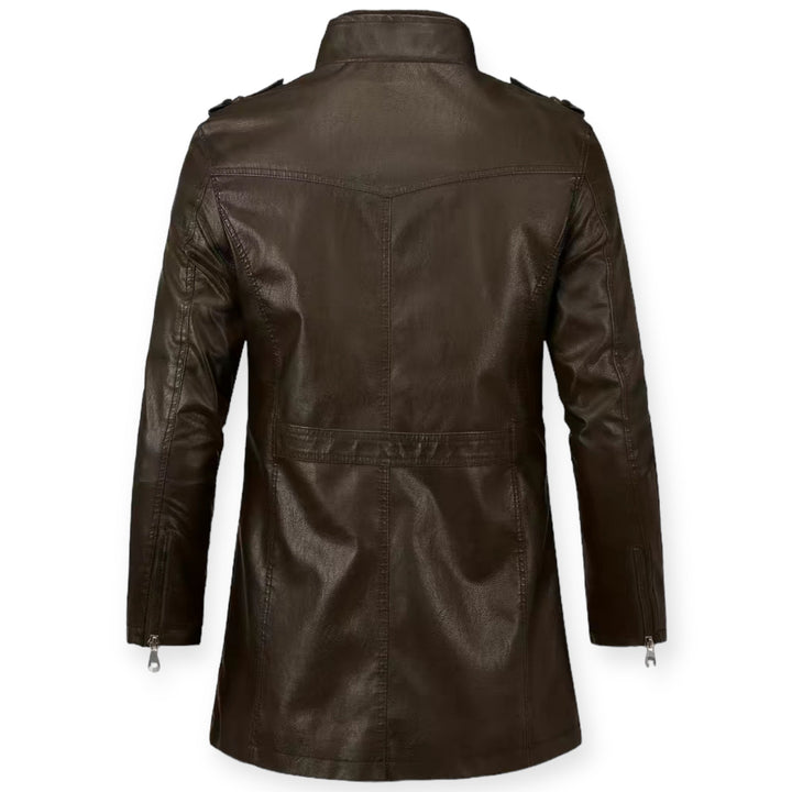 HENRY | LEATHER COAT