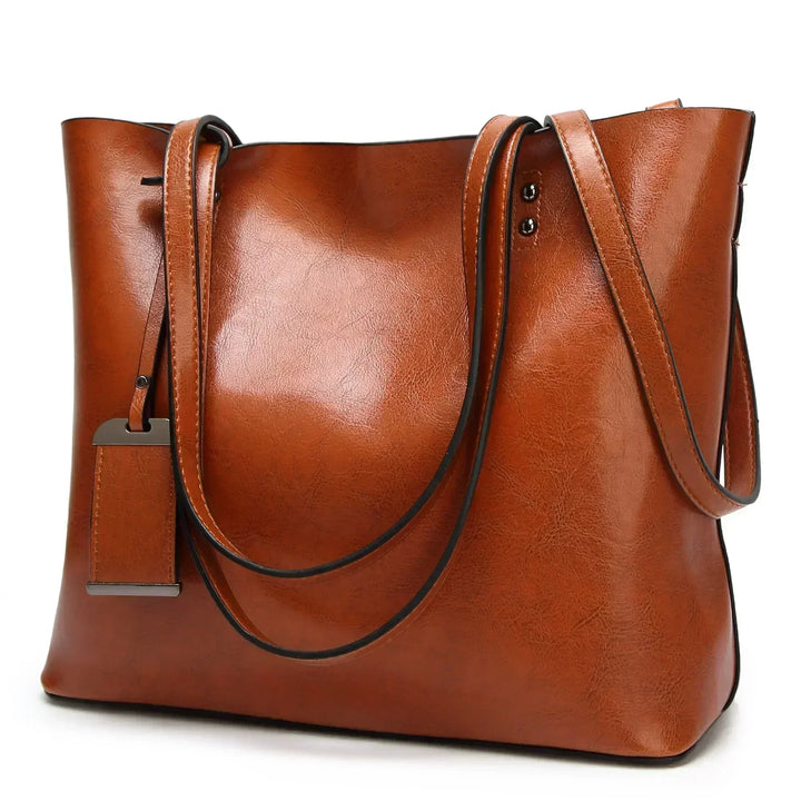 WINNIE | LEATHER CROSSBODY-TOTE BAG