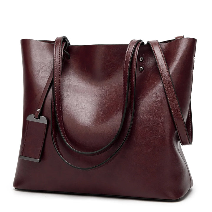 WINNIE | LEATHER CROSSBODY-TOTE BAG