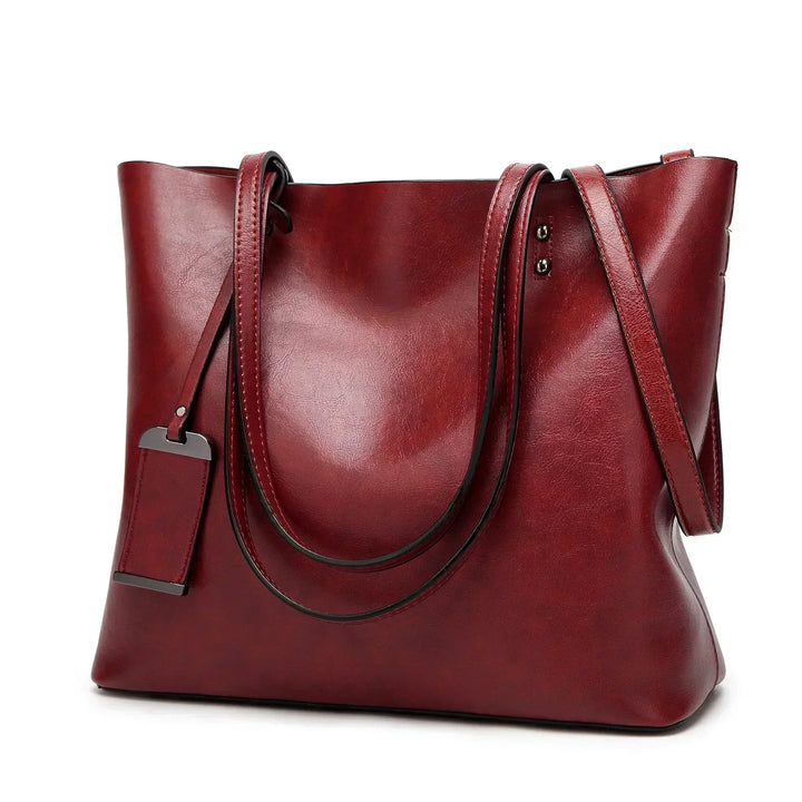 WINNIE | LEATHER CROSSBODY-TOTE BAG