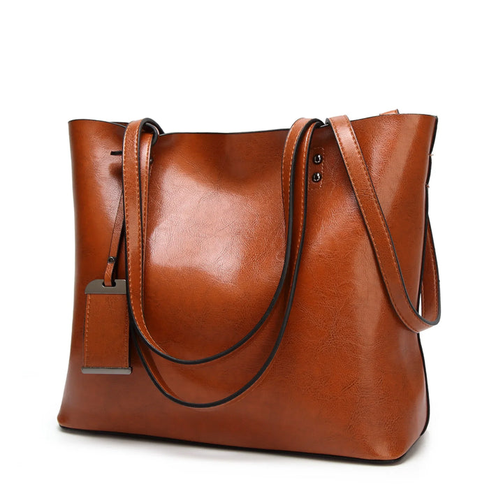 WINNIE | LEATHER CROSSBODY-TOTE BAG