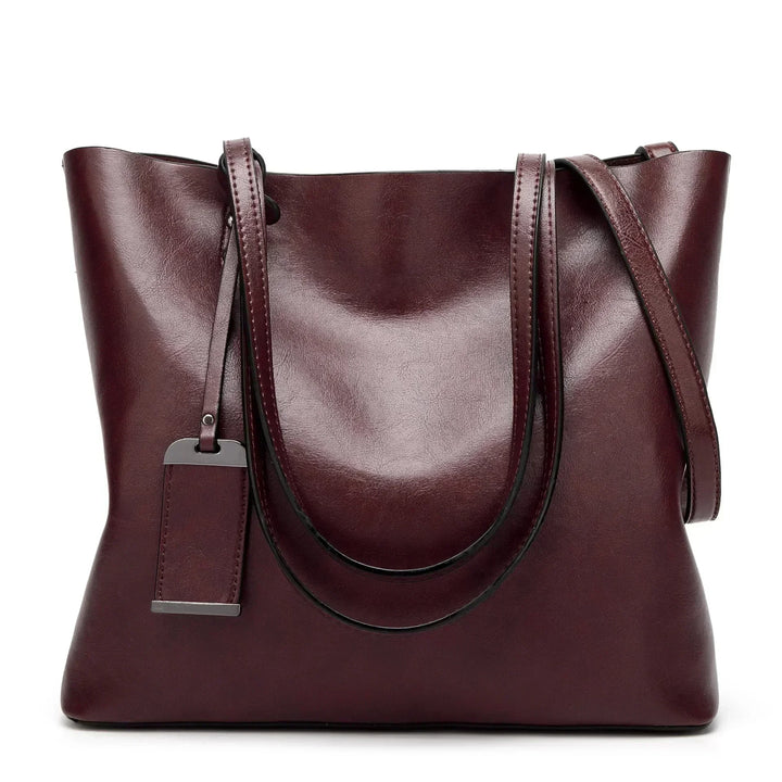 WINNIE | LEATHER CROSSBODY-TOTE BAG