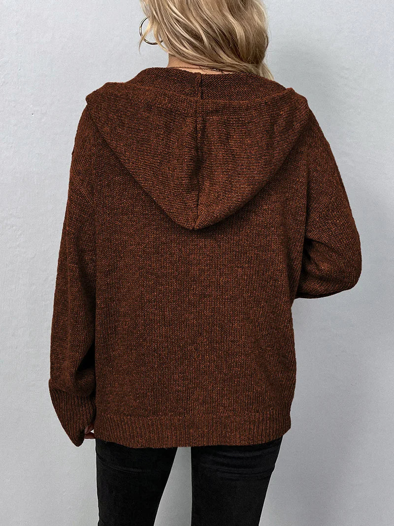 CAMILLA | HOODED CARDIGAN