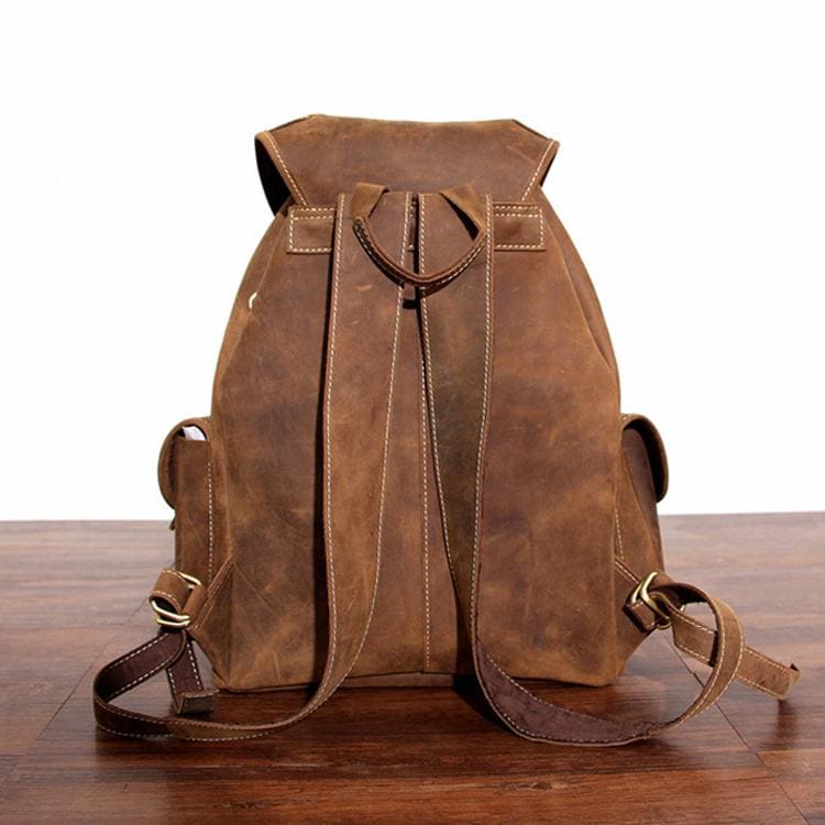 GEORGE BACKPACK | GENUINE LEATHER RUCKSACK